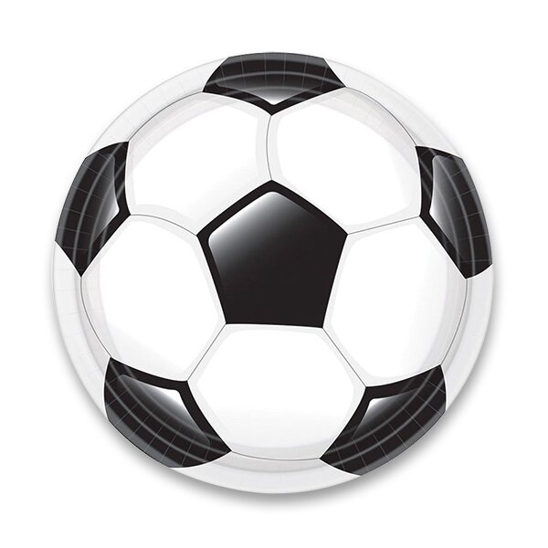 [AMS9905959-66] Pappteller Fußball 23 cm