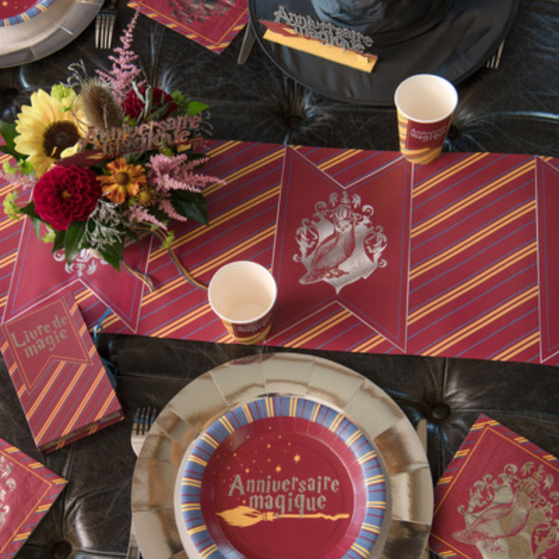 Chemin de table "Anniversaire magique" - Harry Potter