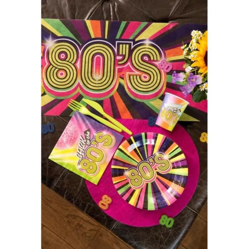 10 Assiettes 80's