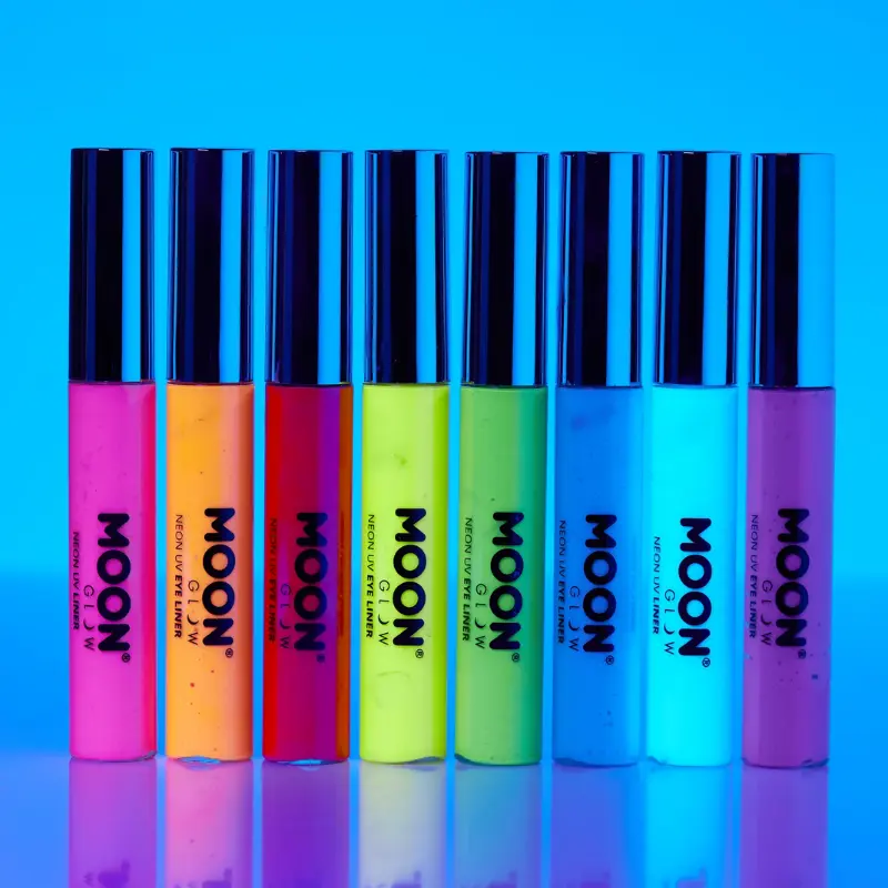 Set de 8 eye-liner neon UV intense
