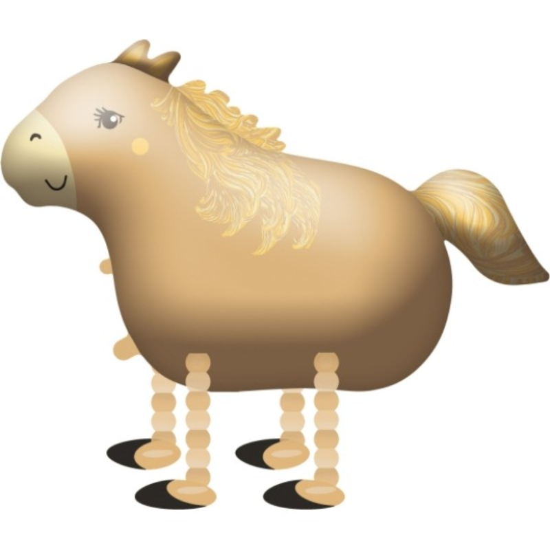 [AMS9909711] Walking Balloon Pferd Beige