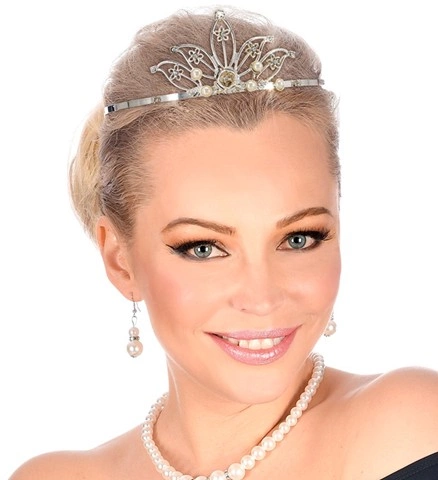 [WID2446D] Strass-Diadem