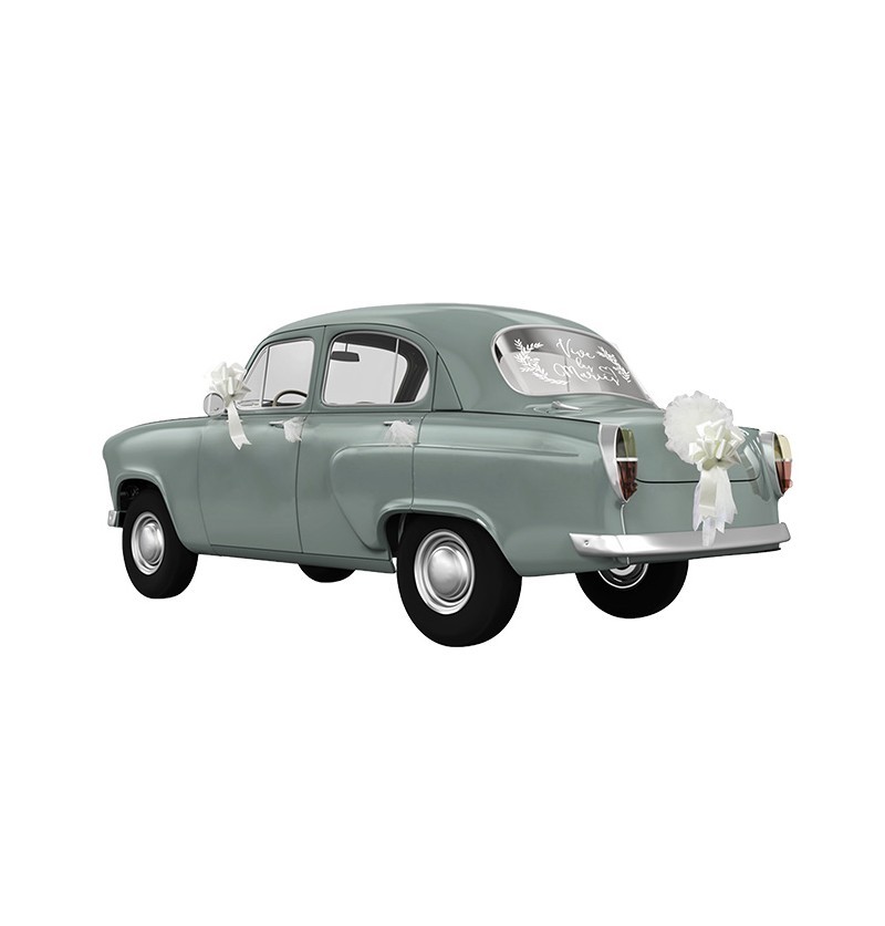 Décoration pour voiture mariage