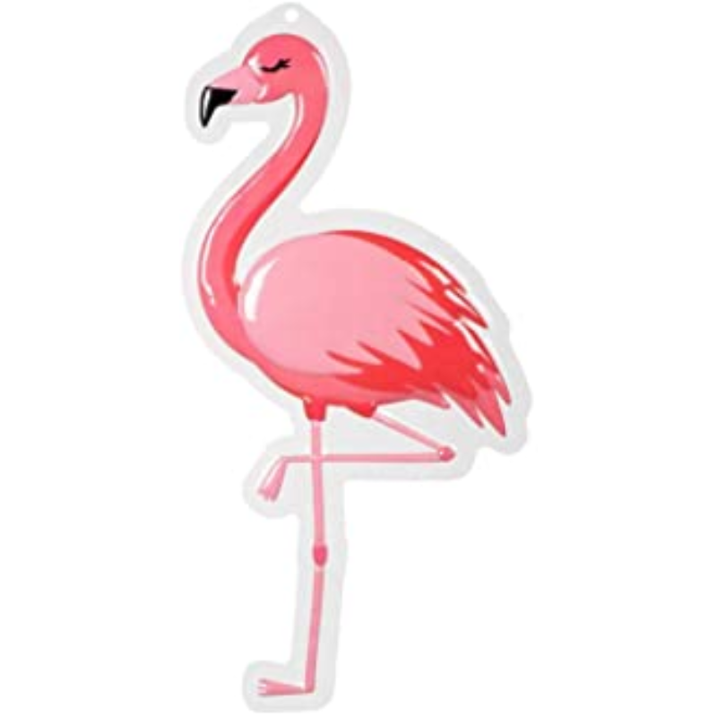 [BOL52554] Décoration à suspendre Flamant rose