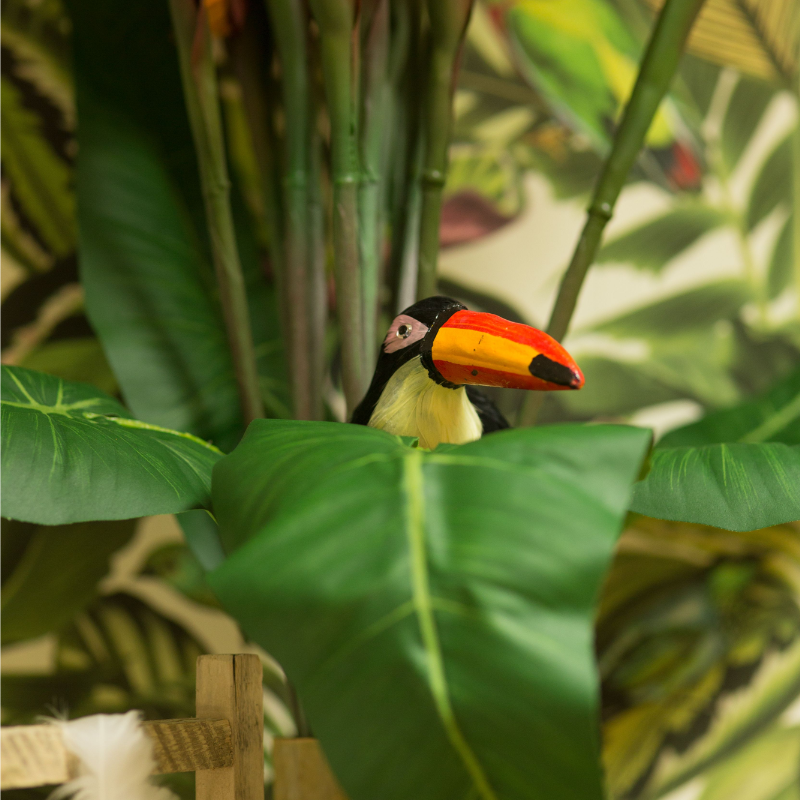 Toucan décoratif 23 cm