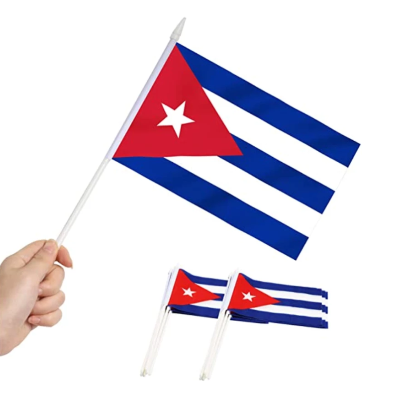 [FOL123457] 10 petits drapeaux - Cuba