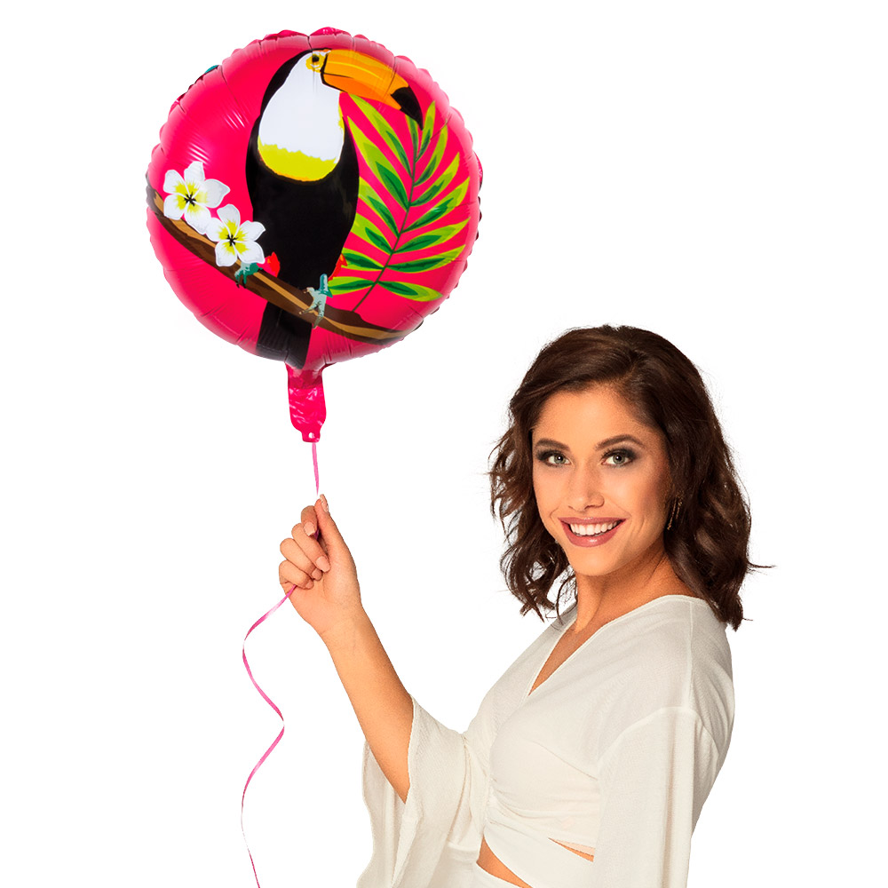 Ballon Toucan tropical 45 cm
