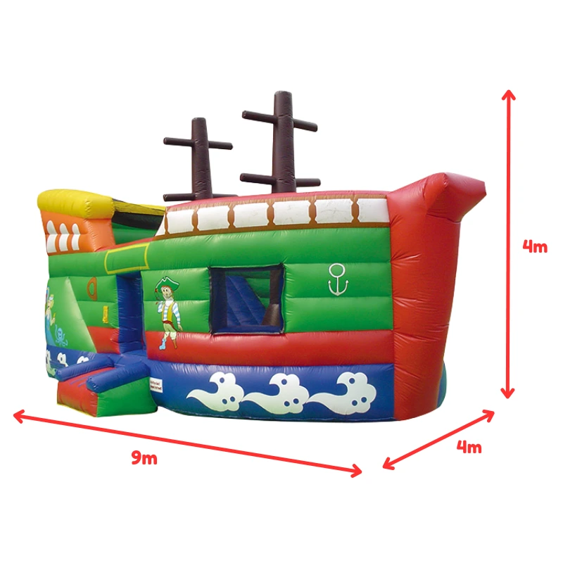 [A001 - Bateau Pirate] Structure Gonflable Bateau Pirate