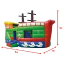 Structure Gonflable Bateau Pirate