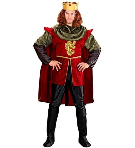 [WID35503] Königlicher Ritter-Kostüm für Herren