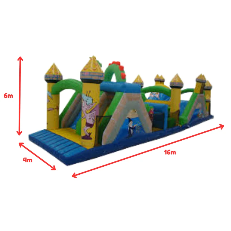 Structure Gonflable Parcours Aventure