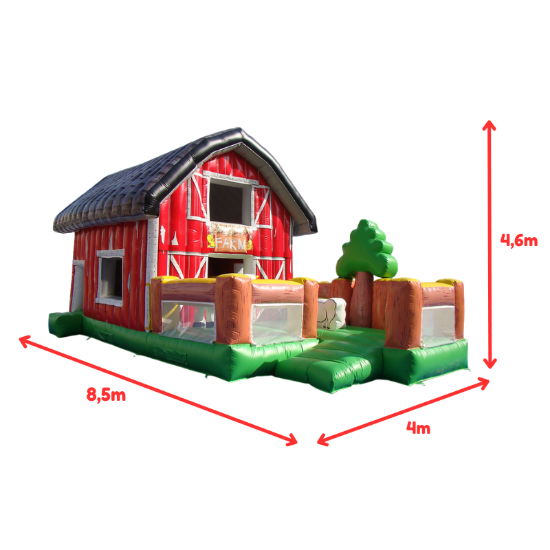 [A035 - La Ferme] Structure Gonflable La Ferme