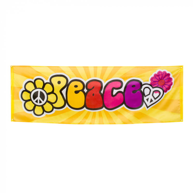 [BOL44503] 'Peace' Banner 90 x 150 cm