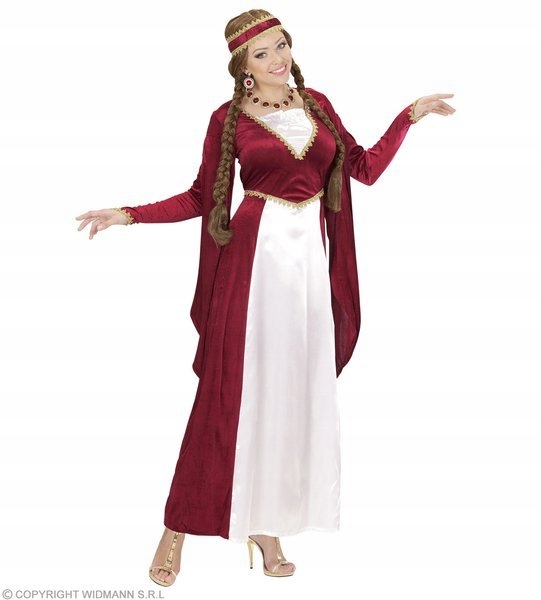 Costume Renaissance Velours/Satin Taille L