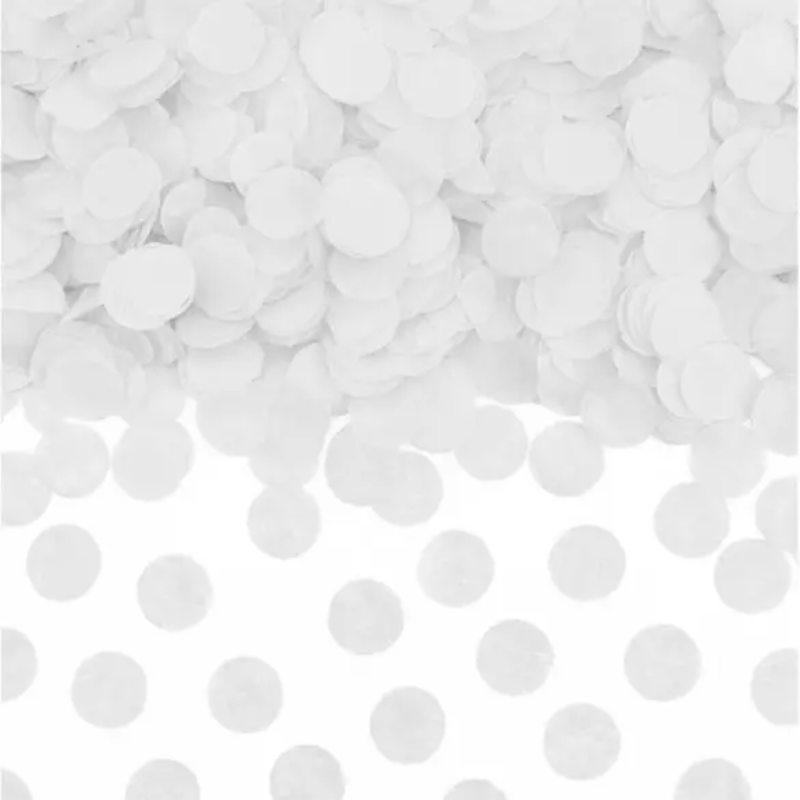 [APTCONFBLANCFLUO] CONFETTIS BLANCS FLUO 1 KG