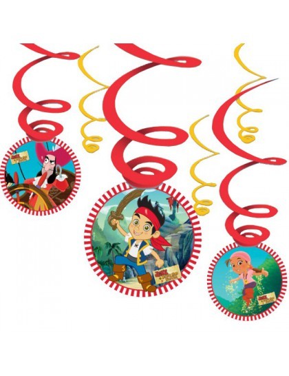 [AMS996393] Pirate "Jake" garlands - 14 cm
