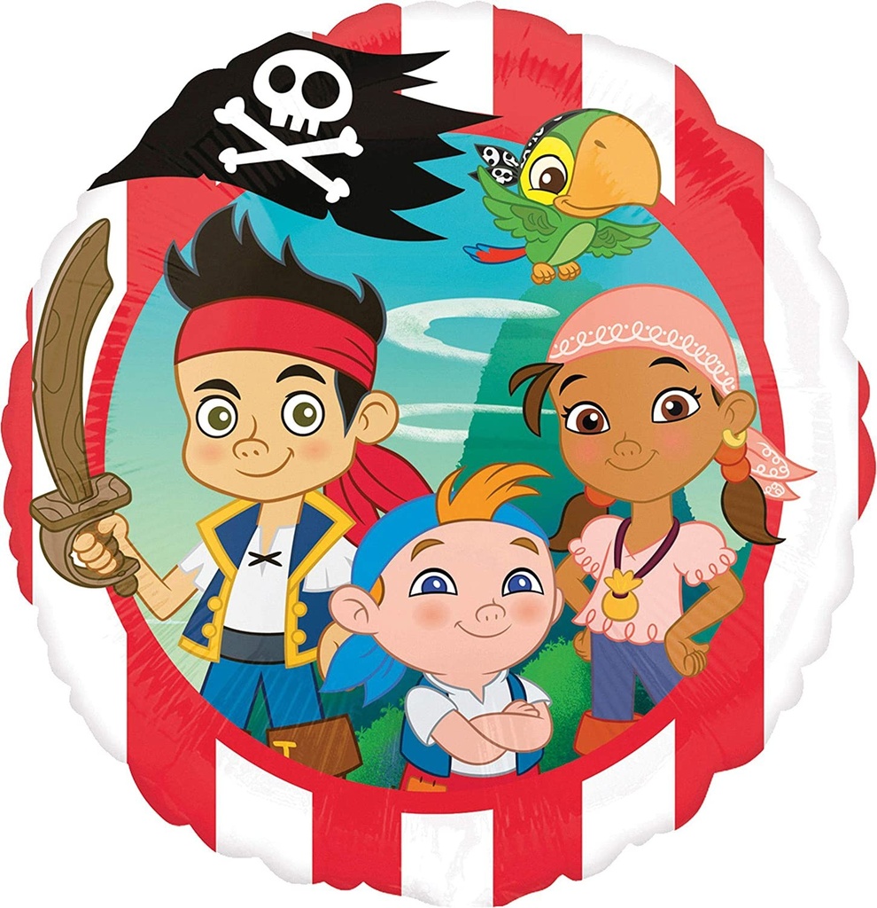 [AMS2635501] Pirate "Jake" balloon - 43 cm