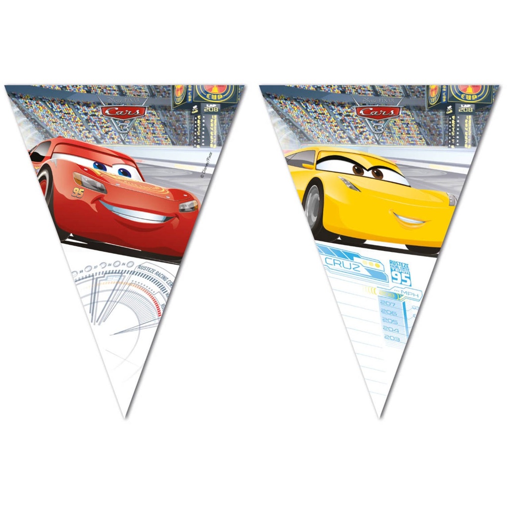 [FOL87805P] Guirlande de Fanions Cars 3™