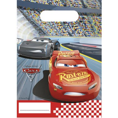 [FOL87801P] Sachets de Fête Cars 3 / x6