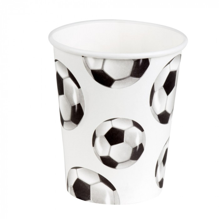 Gobelets en carton Ballons de Football
