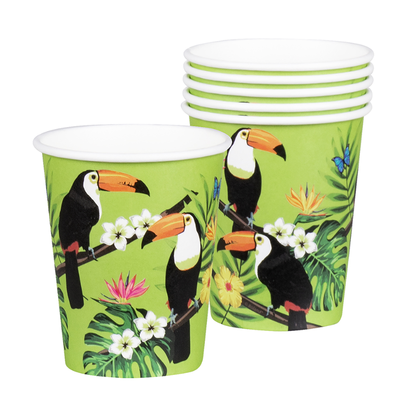 [BOL52578] Set de 6 gobelets Toucan