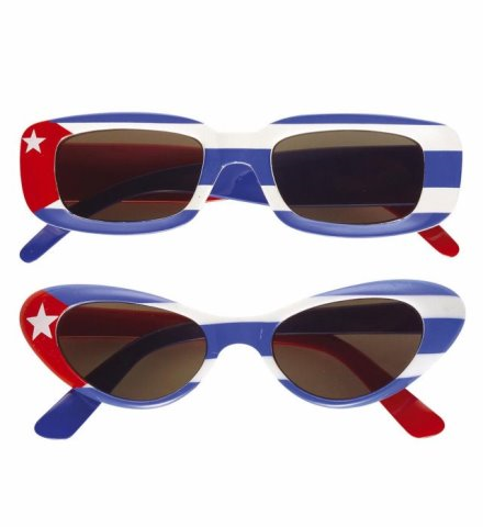 [WID6657H] Kuba-Brille - 2 Modelle sortiert