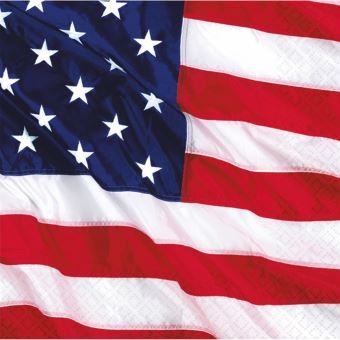 Serviettes de cocktail USA