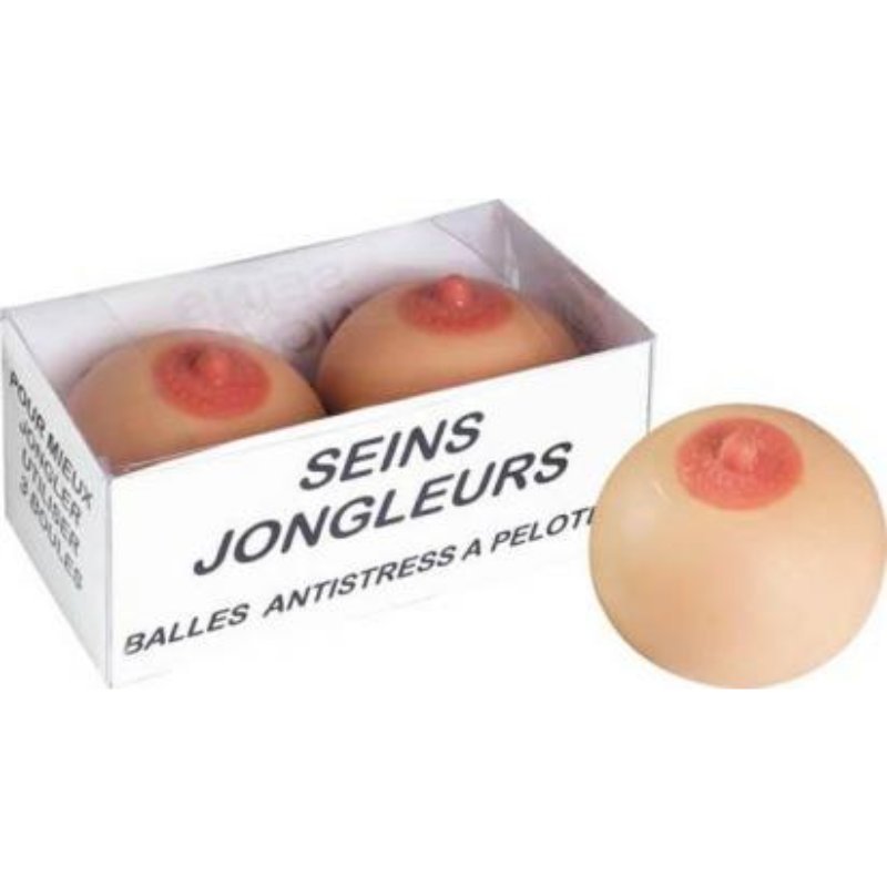 Lot de 2 seins jongleurs
