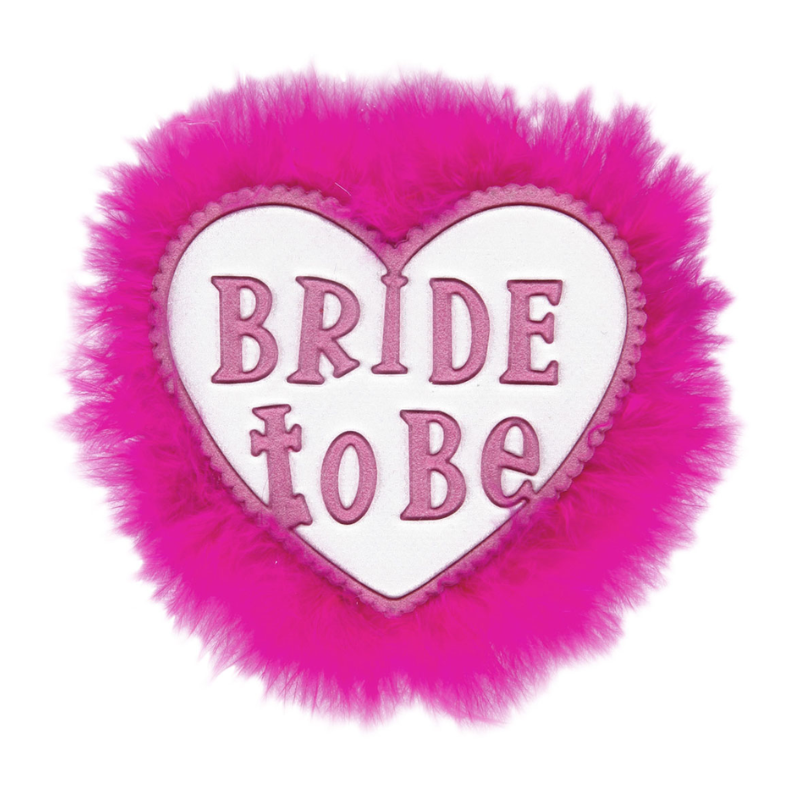 broche "bride to be" future mariee