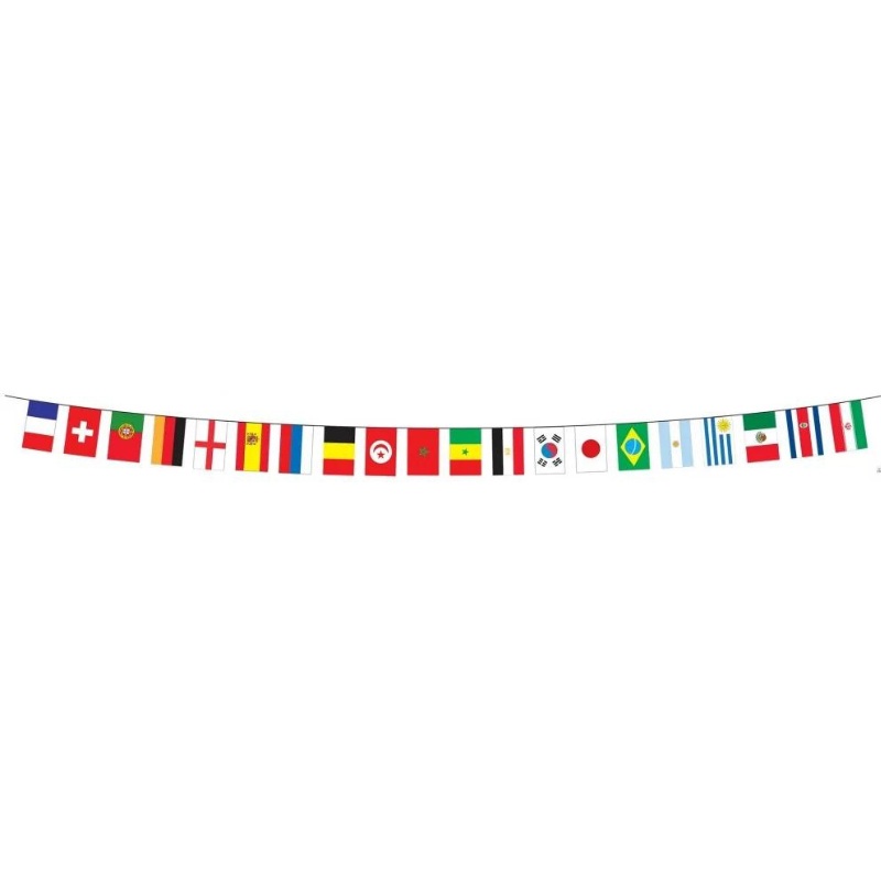 [PCL28130] Guirlande de drapeaux Europe