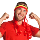 Bandeau Belgique avec cheveux