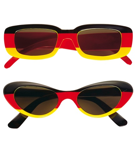 [WID6649A] Brille Deutschland-Flagge