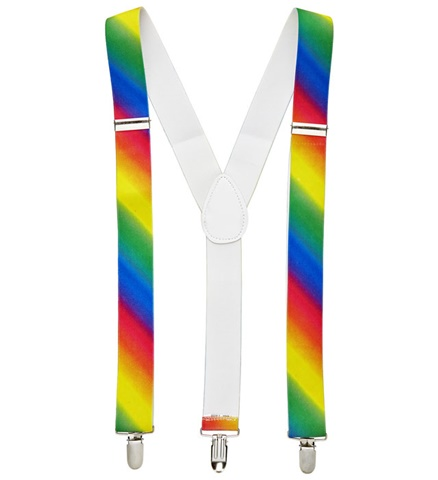 [WID7985M] Adjustable rainbow braces