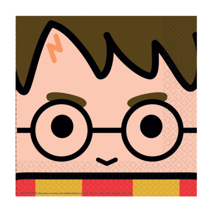 [AMS9905191] 16 Napkins 33x33cm - Harry Potter
