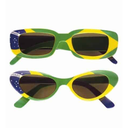 Lunettes drapeau Brésil