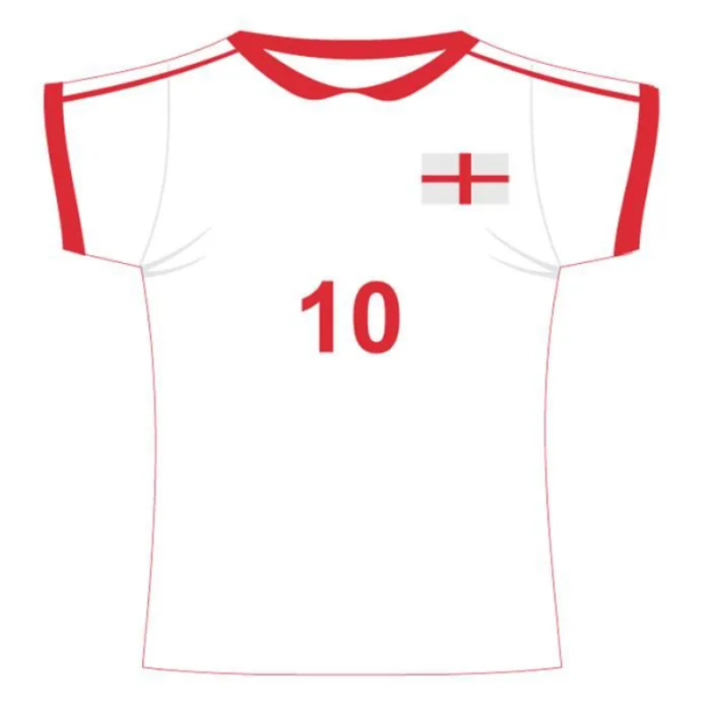 [APT316719] Décor maillot de foot Angleterre