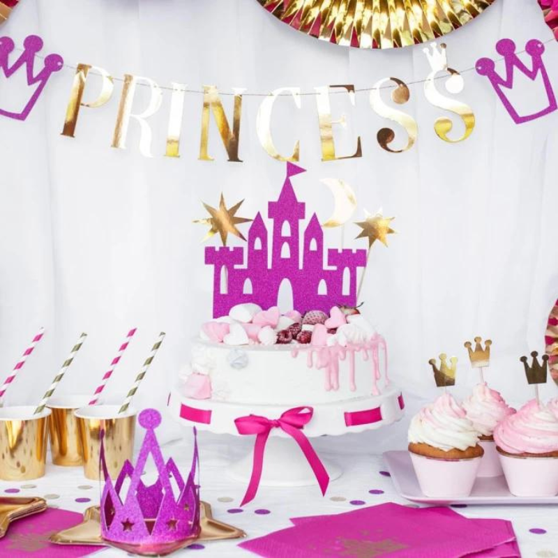 Cake topper château de Princesse