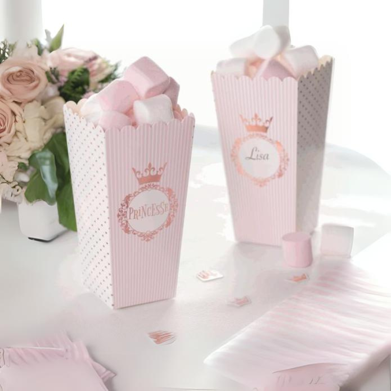 Boite à pop corn - Princesse
