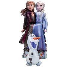 [AMS4039201] Ballon air walker Frozen II - Elsa, Anna et Olaf