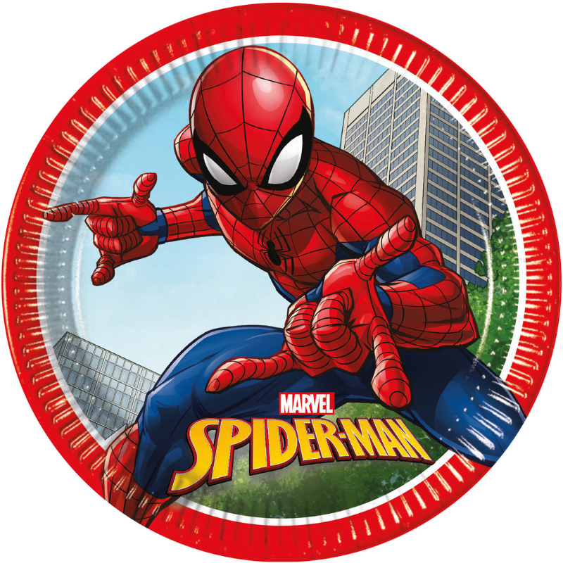 Assiettes Spiderman