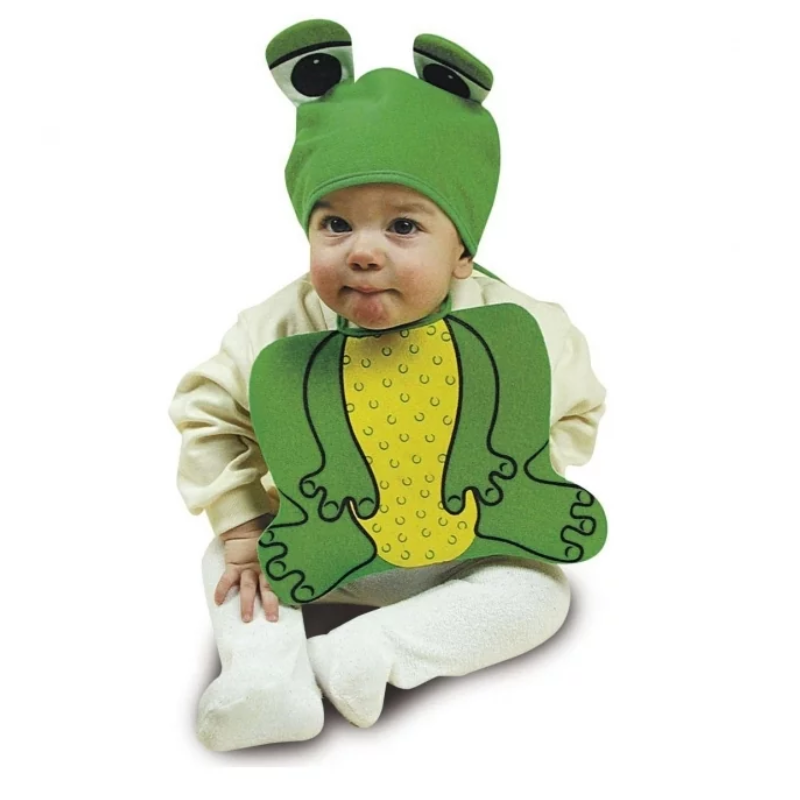 [WID8593R] Frog Accessory Set for Babies