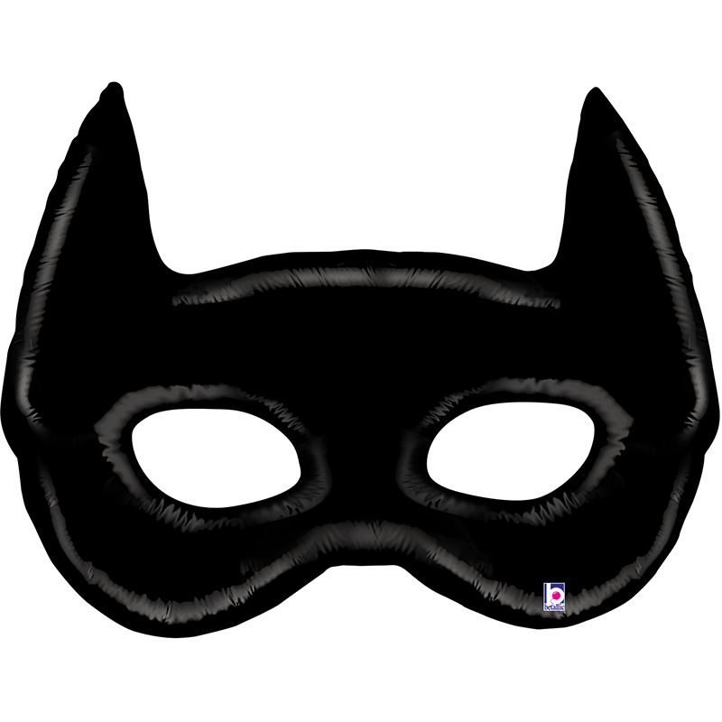 Ballon mylar - masque homme chauve-souris