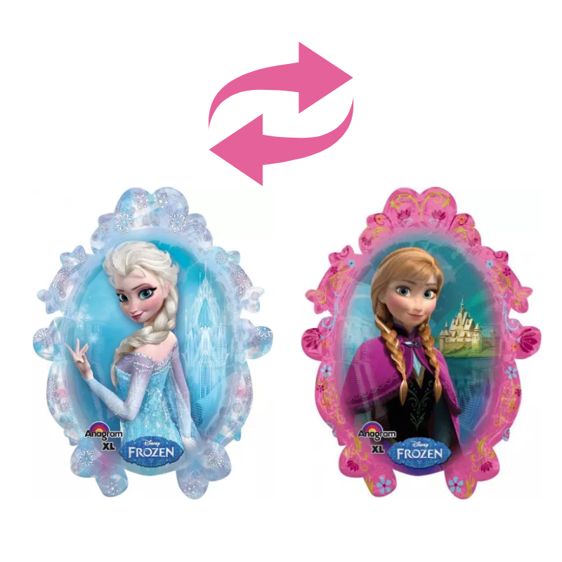 Ballon tige Reine des neiges - Frozen