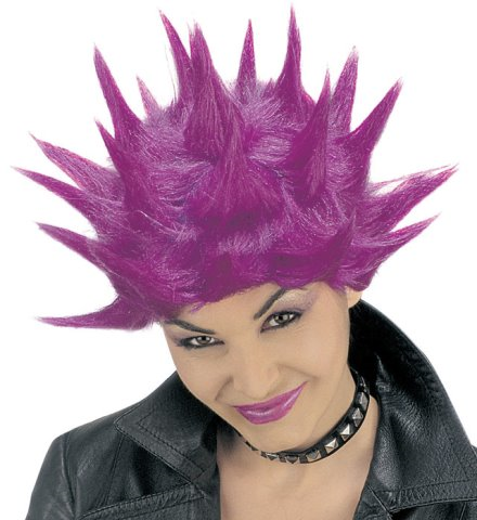 [WIDN6237] Neon Techno Wig - 6 assorted colours