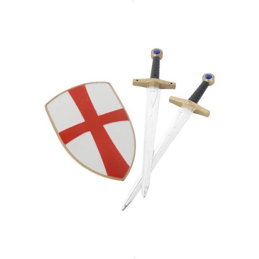 [SMI31349] Crusader Knight Shield and Sword Set