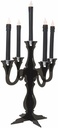 CHANDELIER 33X42 CM (LIVRÉ SANS BOUGIES)