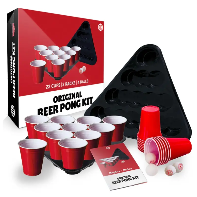 Komplettes Beer-Pong-Set