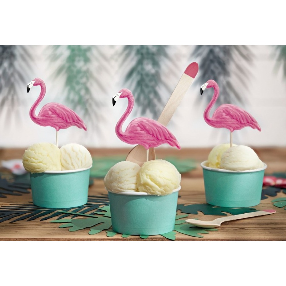 Flamingo Cake Toppers