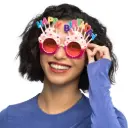 Lunettes cupcake "Happy Birthday"
