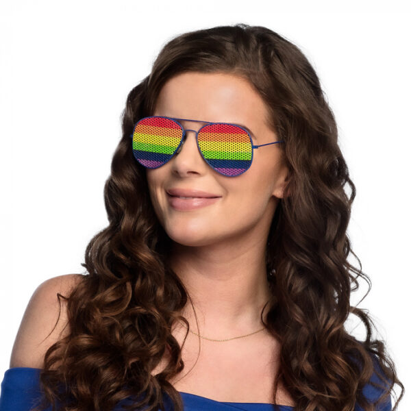 Lunettes arc-en-ciel Party Rock